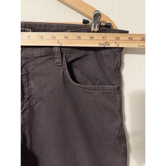 34 Heritage Pants Men Sz 36x32 Brown Courage Corduroy Mid Rise Straight Regular - Picture 8 of 15